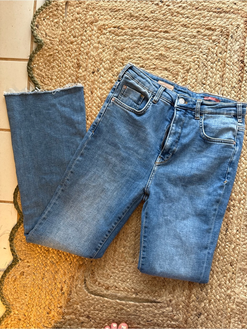 Anthropologie Pilcro High-Rise boot cut Women's Blue Jeans